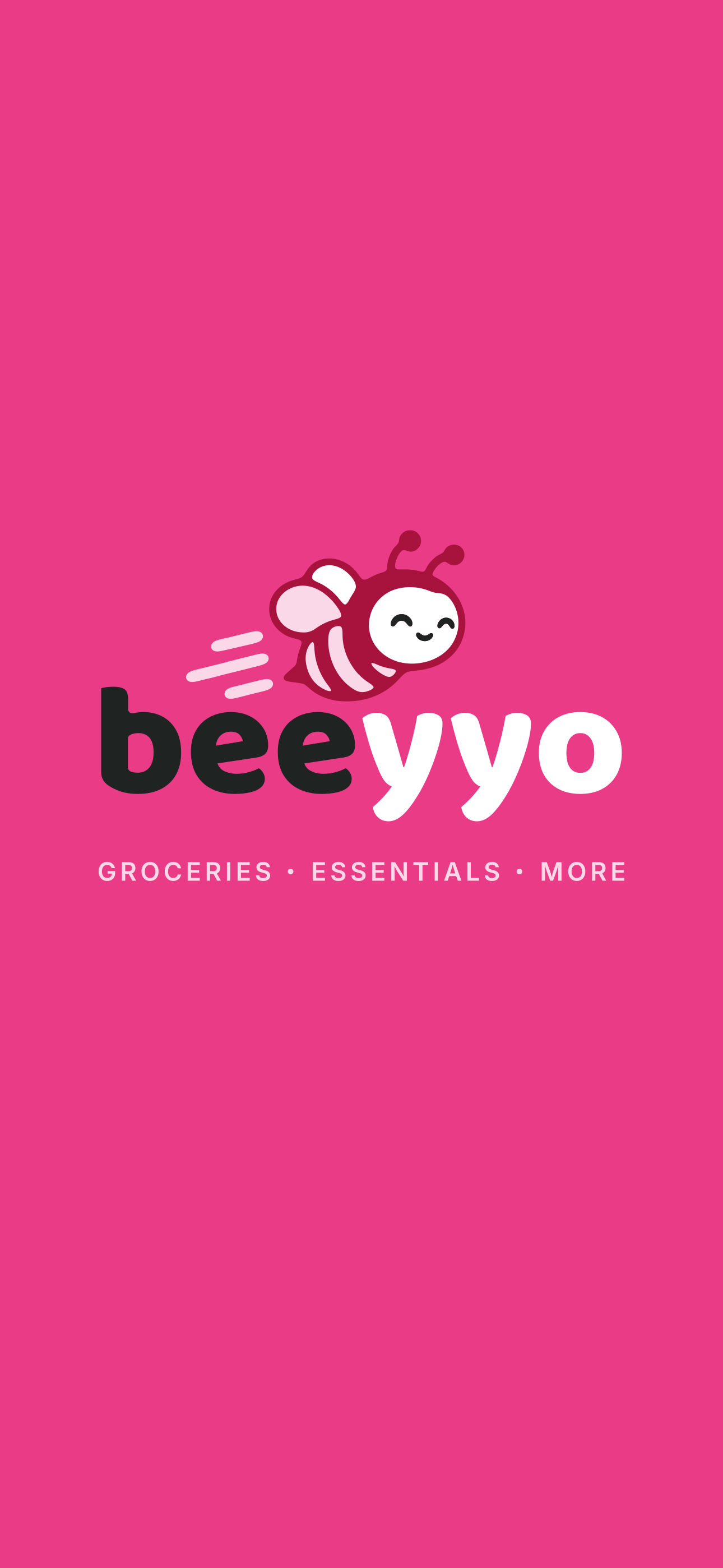 beeyyo app splash screen